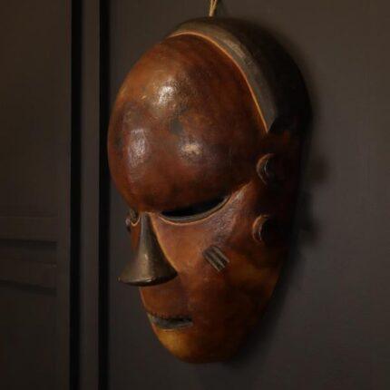 Handcrafted Wooden African Face Mask