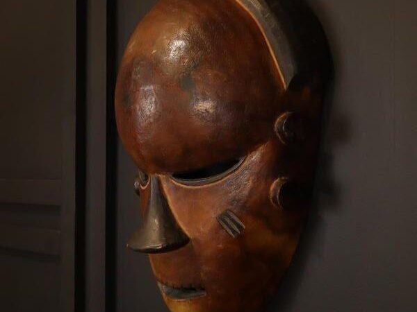 Handcrafted Wooden African Face Mask