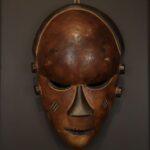 Handcrafted Wooden African Face Mask
