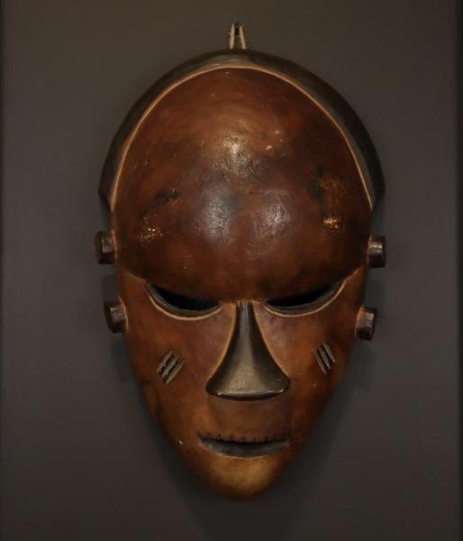 Handcrafted Wooden African Face Mask