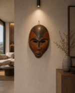 Handcrafted African Mask Long Face