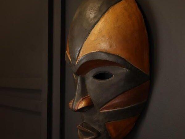 Handcrafted African Mask Long Face
