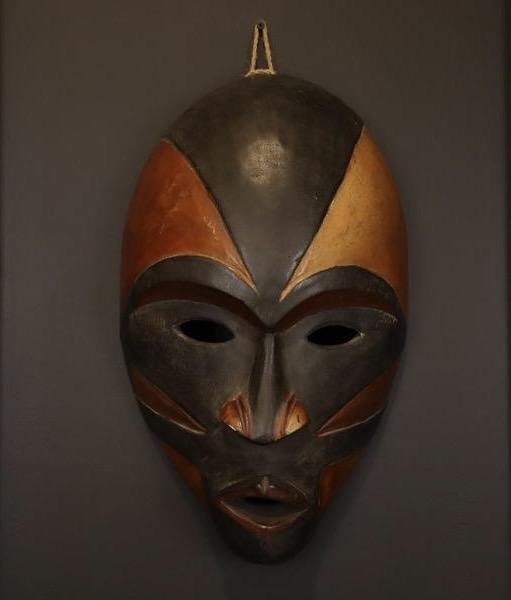 Handcrafted African Mask Long Face