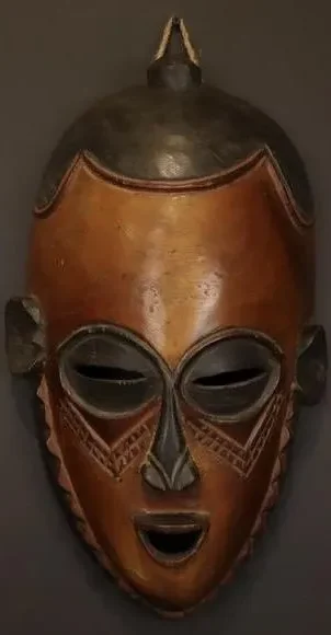 African Artisan Wooden Masks, Traditional Tribal Wall Art for Home Spaces dimensions guide