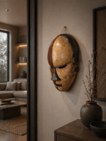 Handcrafted African Wooden Mask