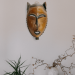 Authentic Hand-Carved African Mask