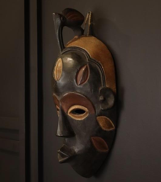 Traditional African Wooden Mask