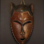 Authentic Hand-Carved African Mask