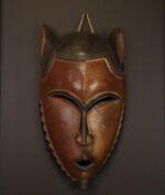 Authentic Hand-Carved African Mask