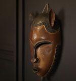 Authentic Hand-Carved African Mask