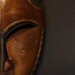 Authentic Hand-Carved African Mask