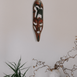 Handcrafted African Wall Mahogany Decor