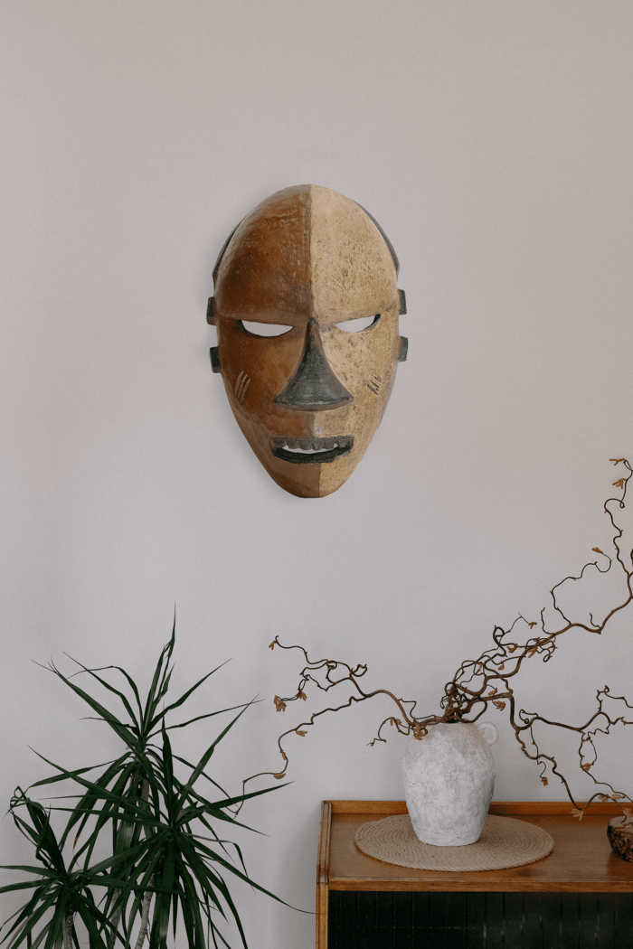 Handcrafted African Wooden Mask