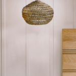 Traditional African Pendant Lampshade, Handmade Lamp Shade, Natural Fiber Lantern