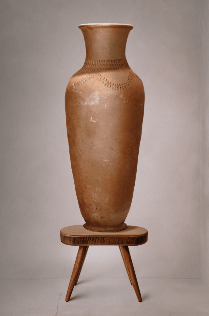 Handmade Clay Flower Vase Kenya