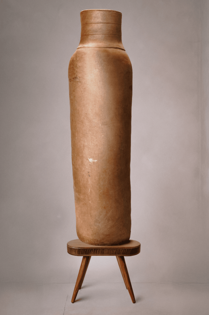 Handcrafted Clay Flower Vase Zambia