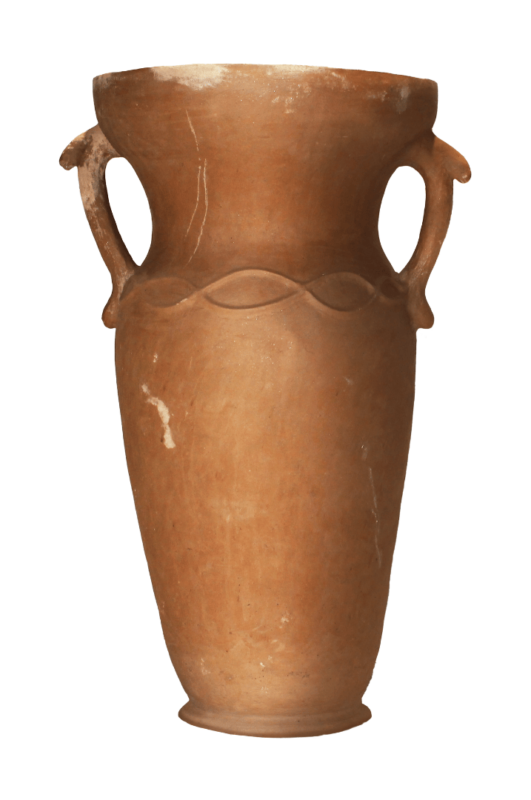 Handmade African Cylinder Garden Pot Mali, Natural Clay Indoor/Outdoor Planter, Tall Decorative Vase dimensions guide