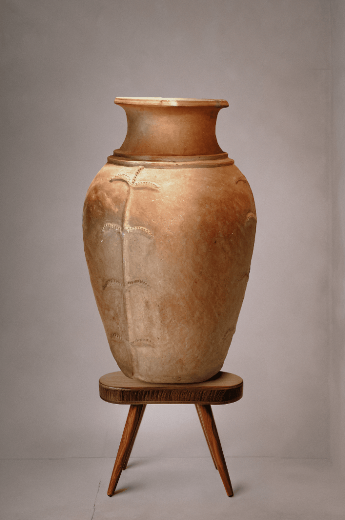 Handcrafted Bulb-Shaped Ceramic Pot Burundi