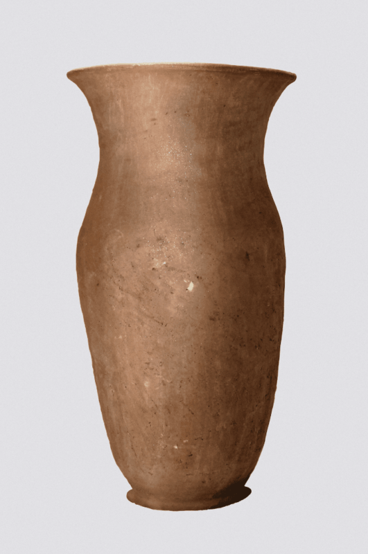 Traditional African Handmade Vase Tanzania, Unique Pottery Art, Perfect for Indoor/Outdoor dimensions guide