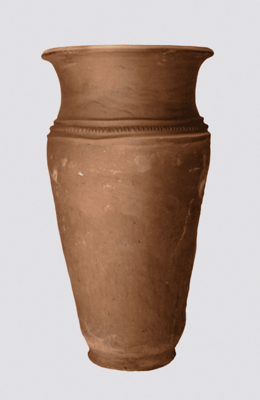 Artisan African Ceramic Vase Botswana, Handcrafted Indoor/Outdoor Decor, Ideal for Floral Arrangements dimensions guide