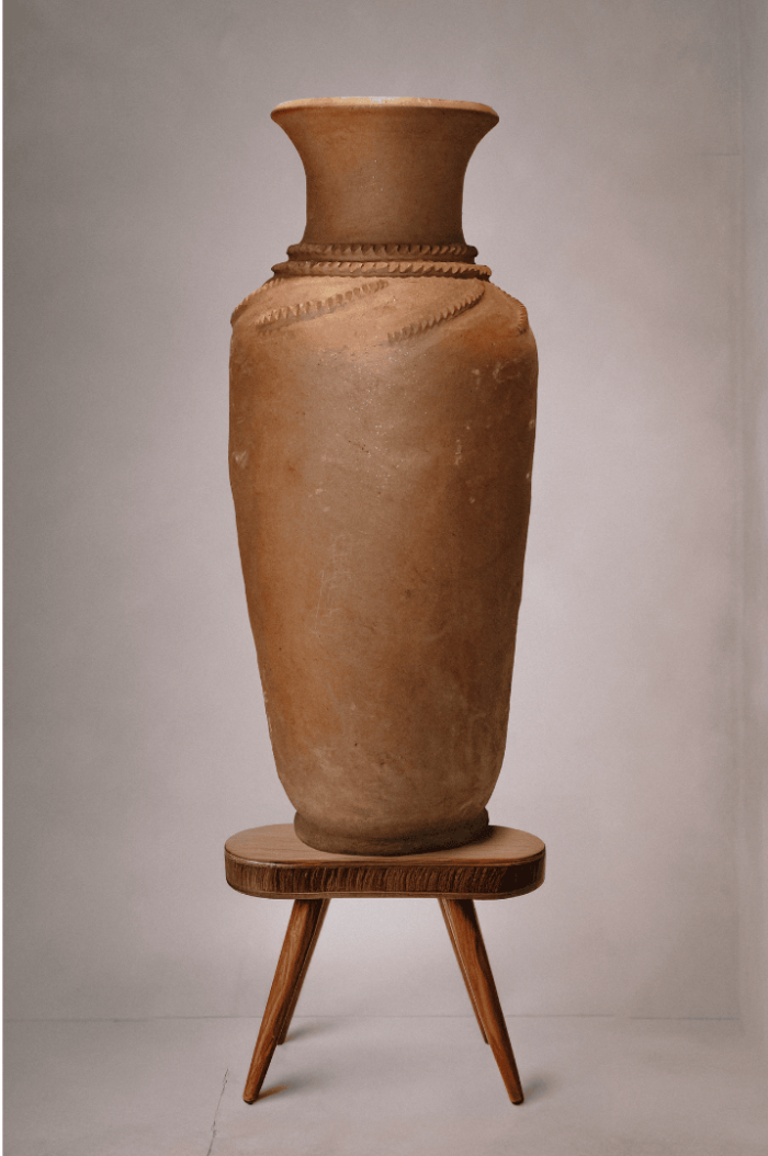 Unique Handmade African Vase Ghana