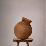 Handmade Clay Flower Vase