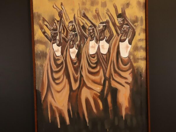 Voices of the Savannah – African Dance Canvas Art