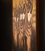 Voices of the Savannah – African Dance Canvas Art