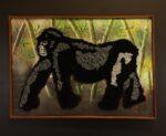Silverback's Stride Framed Canvas