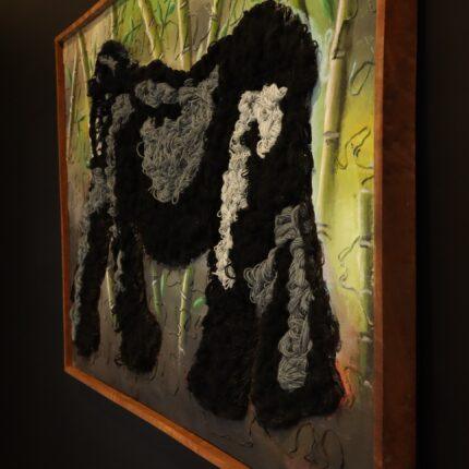 Silverback's Stride Framed Canvas