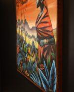 Amani of the Sunset Plains – African Woman Canvas Art