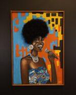 The Star Canvas With Frame