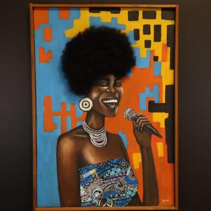 The Star Canvas With Frame