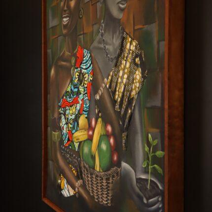 Harvest of Hope – African Women Canvas Art