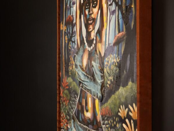 Grace of the River – African Water Bearer Canvas Art