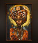 Majestic Pearls Canvas with Frame