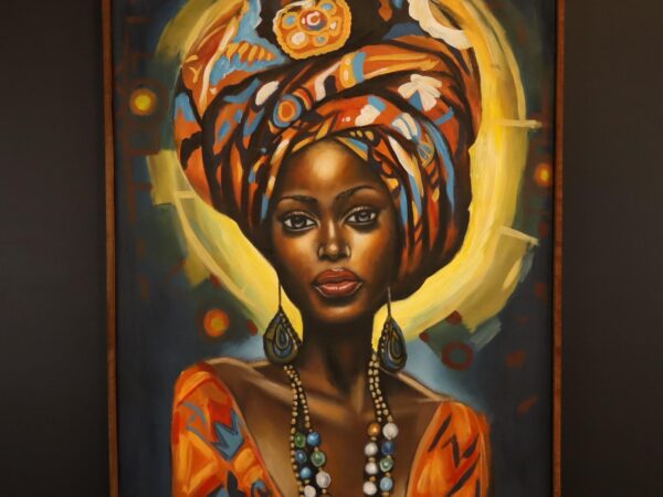 Majestic Pearls Canvas with Frame