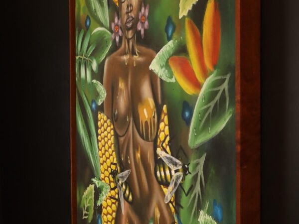 Honey Spirit – African Botanical Canvas Art