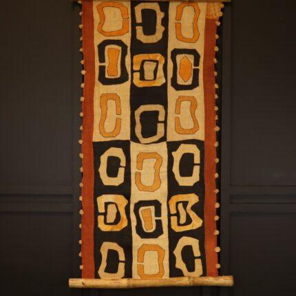 Kuba Totem Textile Wall Hanging – African Tribal Art Décor
