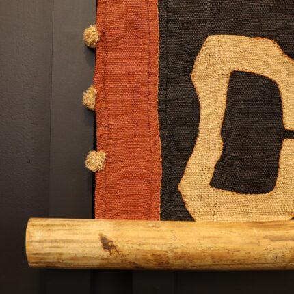 Kuba Totem Textile Wall Hanging – African Tribal Art Décor