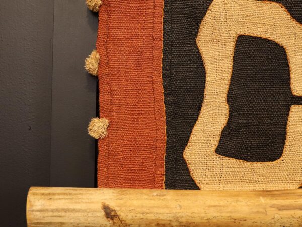 Kuba Totem Textile Wall Hanging – African Tribal Art Décor