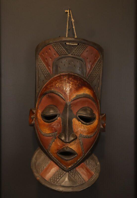 Ancestral Crown Mask – African Tribal Wall Décor dimensions guide