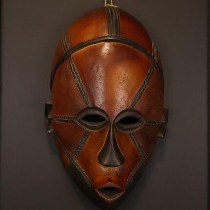 Crossroads Spirit Mask – Hand-Carved African Wall Décor