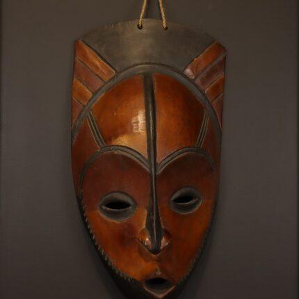Heritage Shield Mask – African Wooden Wall Décor