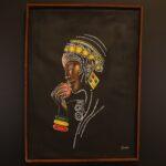 Sweet Serenity – African Woman Canvas Art