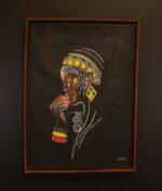 Sweet Serenity – African Woman Canvas Art