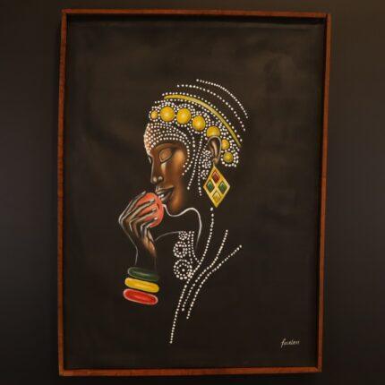 Sweet Serenity – African Woman Canvas Art