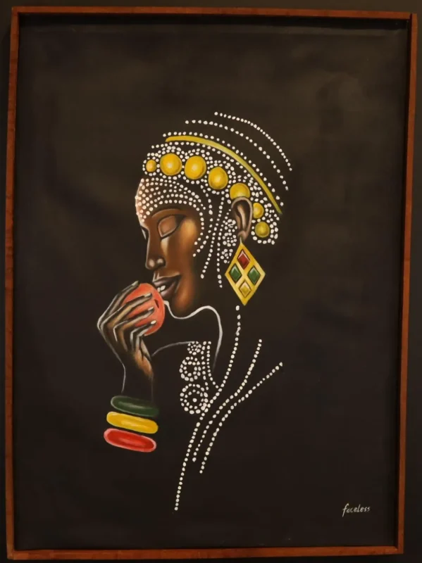 Sweet Serenity – African Woman Painting Art dimensions guide