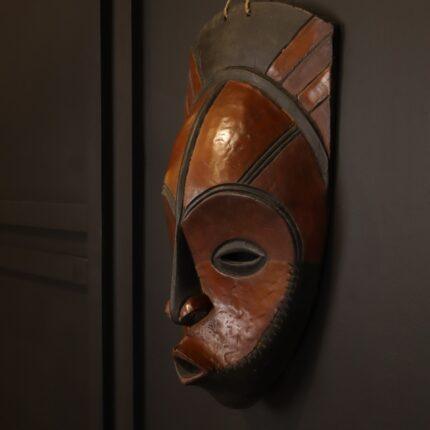 Heritage Shield Mask – African Wooden Wall Décor