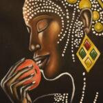 Sweet Serenity – African Woman Canvas Art